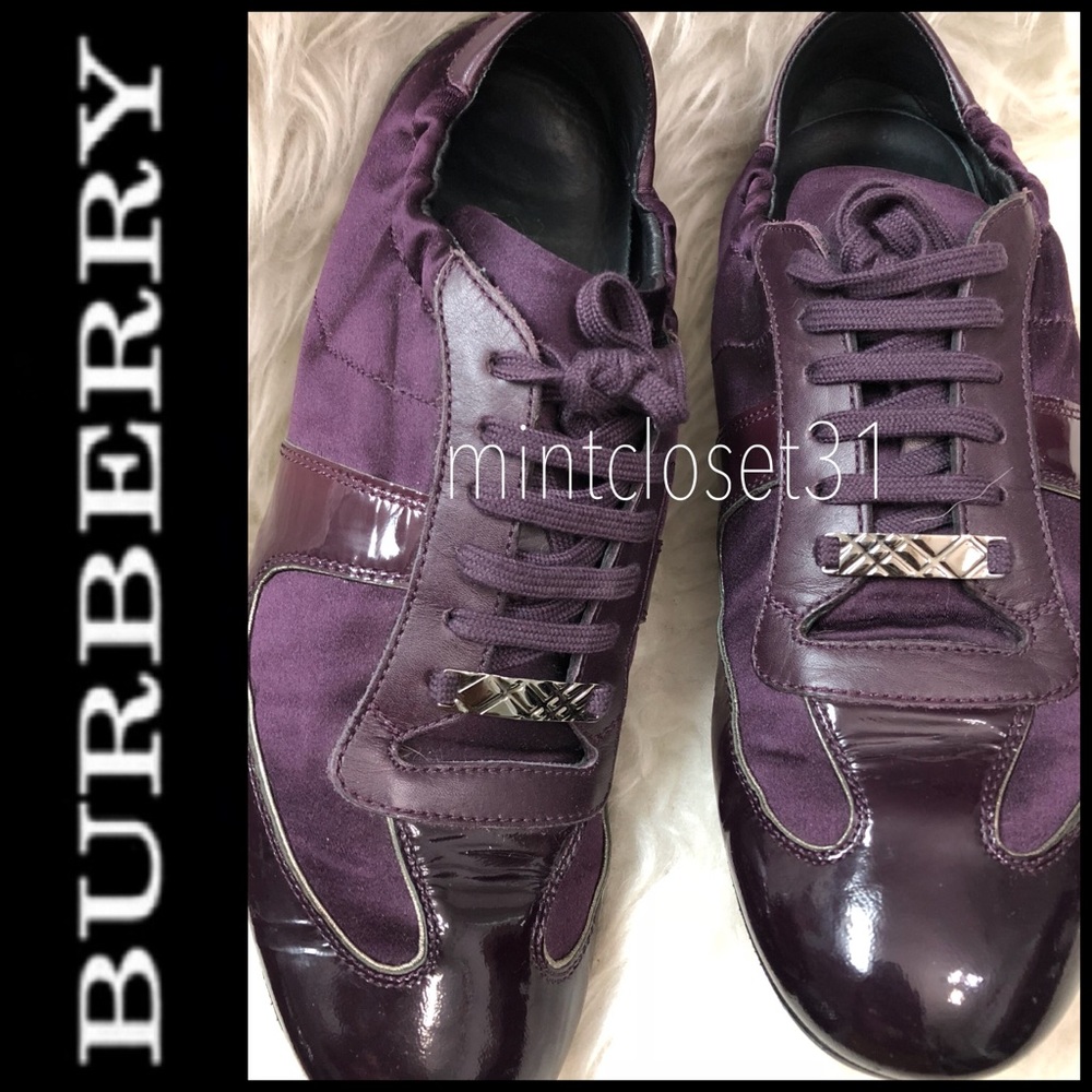 Burberry Italy Leather Sneakers